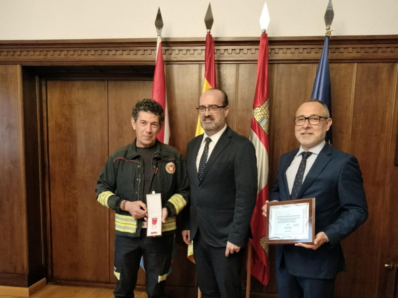 Medalla de Oro al Mérito de la Protección Ciudadana de Castilla y León 2024 para los bomberos de Ponferrada