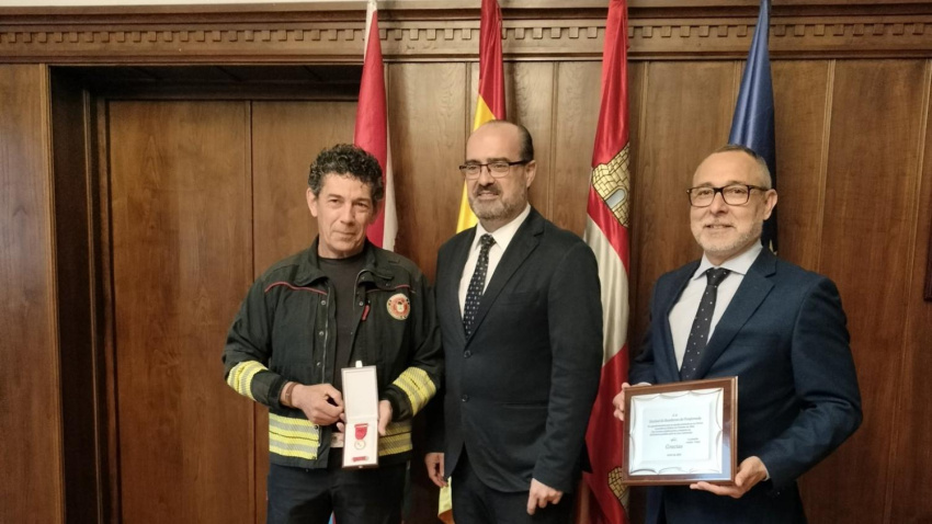 Medalla de Oro al Mérito de la Protección Ciudadana de Castilla y León 2024 para los bomberos de Ponferrada