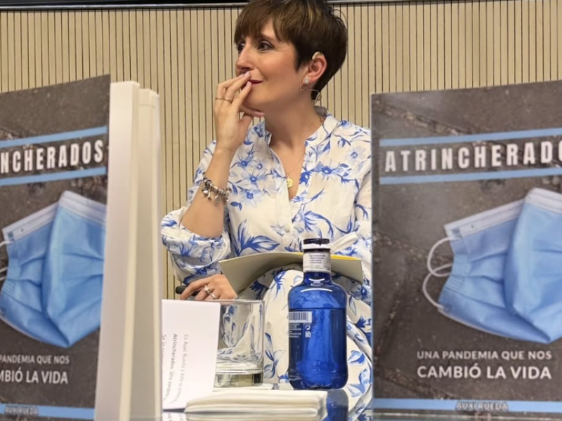 La directora de comunicación de la diócesis de Ávila, Auxi Rueda