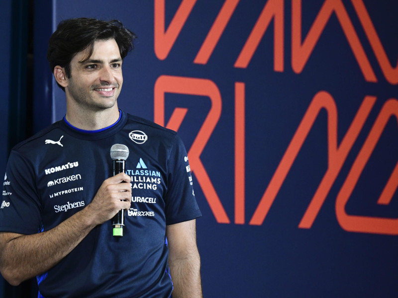 Carlos Sainz, en la presentación del MadRing