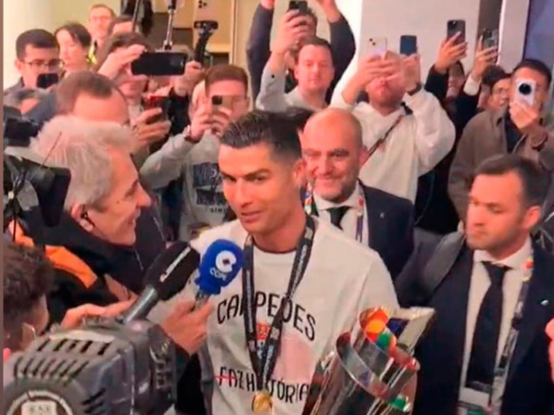 El esperado reencuentro de Manolo Lama con Cristiano Ronaldo