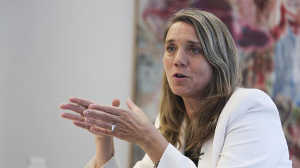 La presidenta de CEPYME, Ángela de Miguel