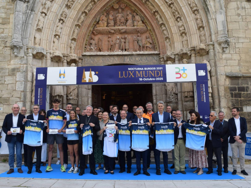 Una carrera por el patrimonio: la ‘Nocturna Lux Mundi’ iluminará las calles de Burgos el próximo 18 de octubre