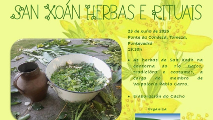 Cartel Herbas de San Xoán 2025