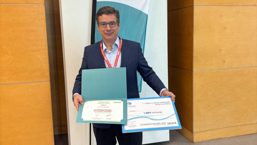 Doctor Andrés Barriga, de la Unidad de Columna del Servicio de Cirugía Ortopédica y Traumatología del Hospital Nacional de Parapléjicos