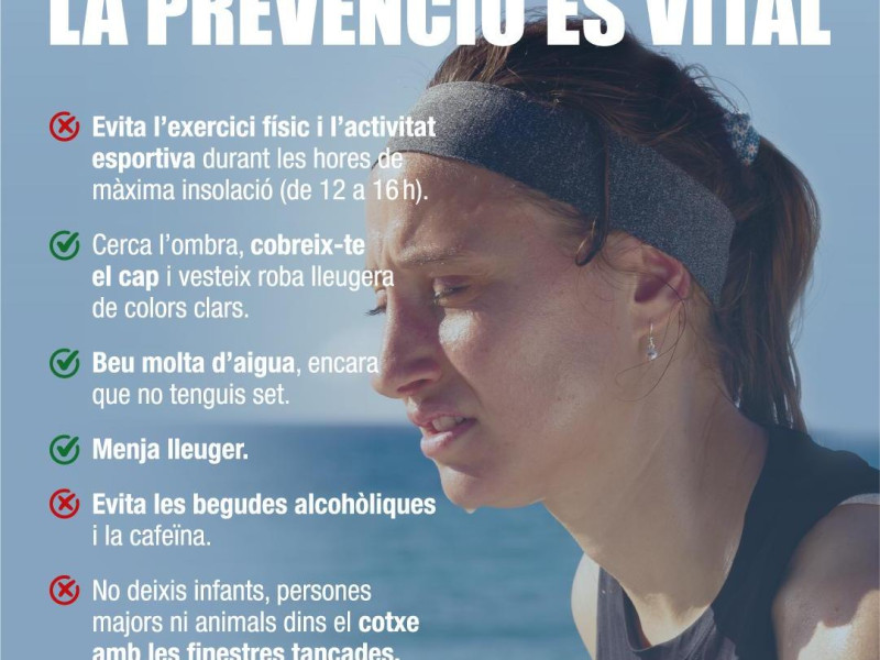 Recomendaciones para las olas de calor