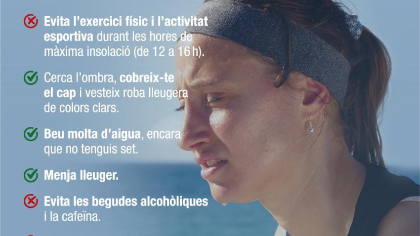 Recomendaciones para las olas de calor