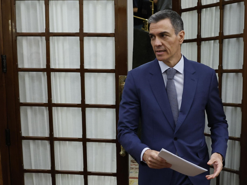 Sesión de control al Gobierno. Pedro Sánchez