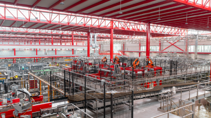 Fábrica de Estrella Galicia en Morás (Arteixo)