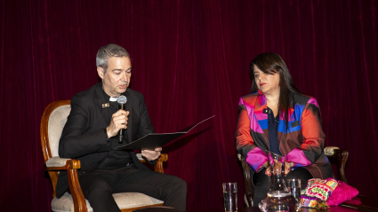 Mons. Jordi Bertomeu durante la lectura de la carta del Papa León XIV