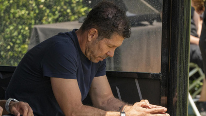 Simeone, entrenador del Atlético de Madrid