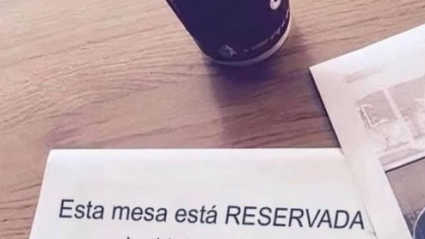 La reserva de este bar