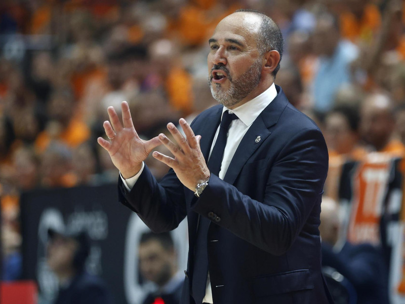 Chus Mateo, entrenador del Real Madrid de baloncesto