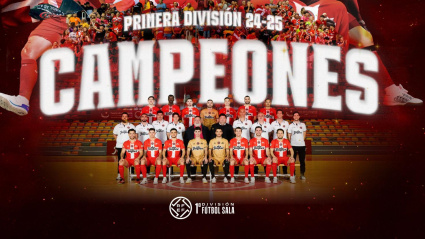 El Jimbee Cartagena, campeón de la liga de fútbol sala