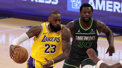 Lebron James va a entrar a canasta