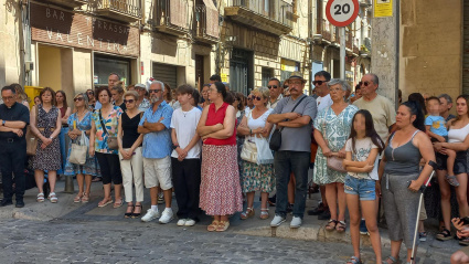 minuto de silencio en Valls
