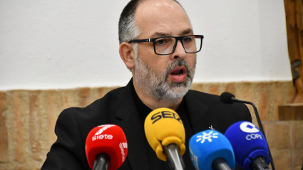 El Provicario General, José Antonio Sánchez Ortiz, destacó que “la esperanza es el hilo conductor de este año Jubilar y también hemos querido que sea el de nuestro cartel