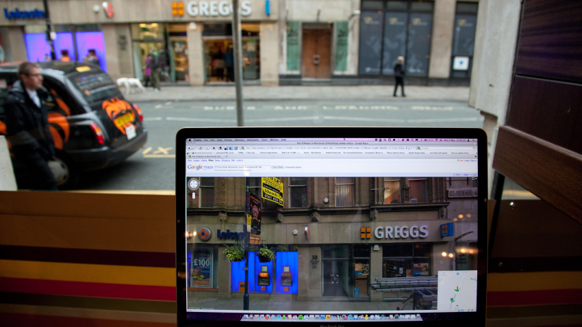 Google Street View y su comparación a pie de calle.