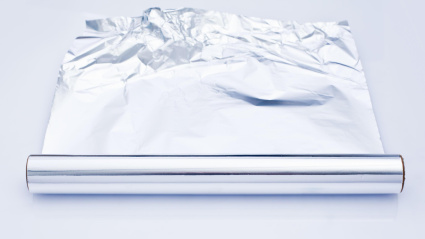 Para este método solamente necesitas papel de aluminio.