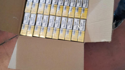 Cajetillas incautadas por la Guardia Civil