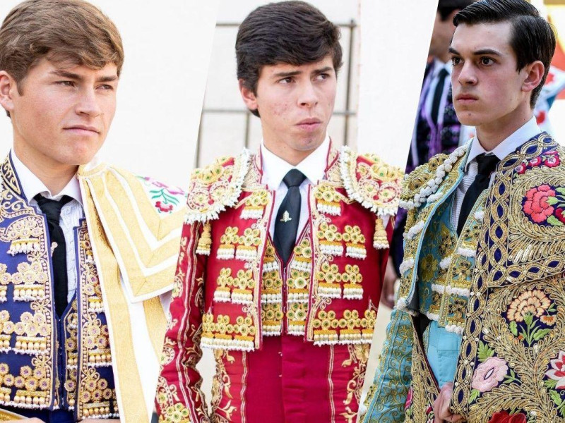 Álvaro Serrano, Julio Méndez y Sergio Rollón