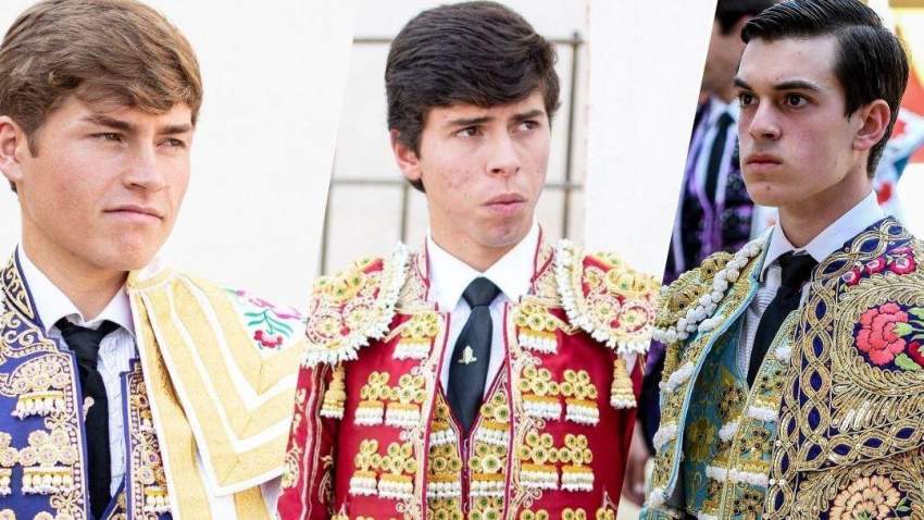 Álvaro Serrano, Julio Méndez y Sergio Rollón