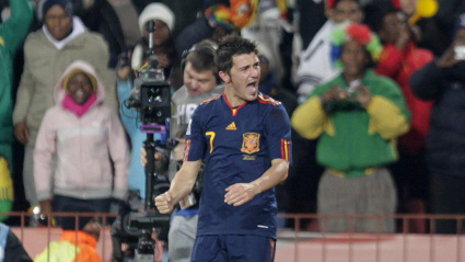 David Villa gol contra honduras