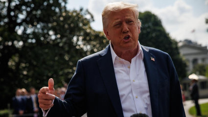 El presidente de Estados Unidos, Donald Trump