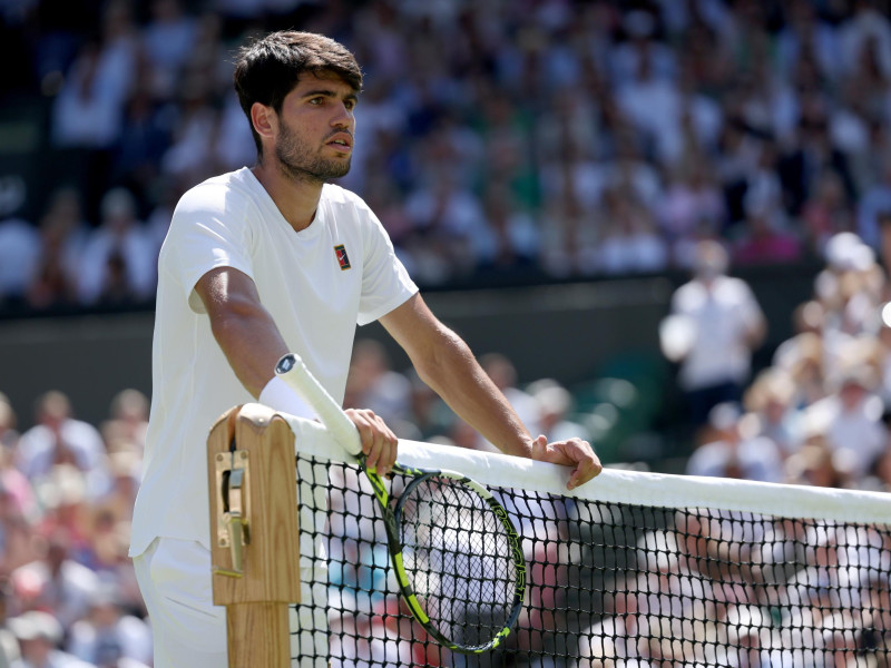 Carlos Alcaraz en Wimbledon