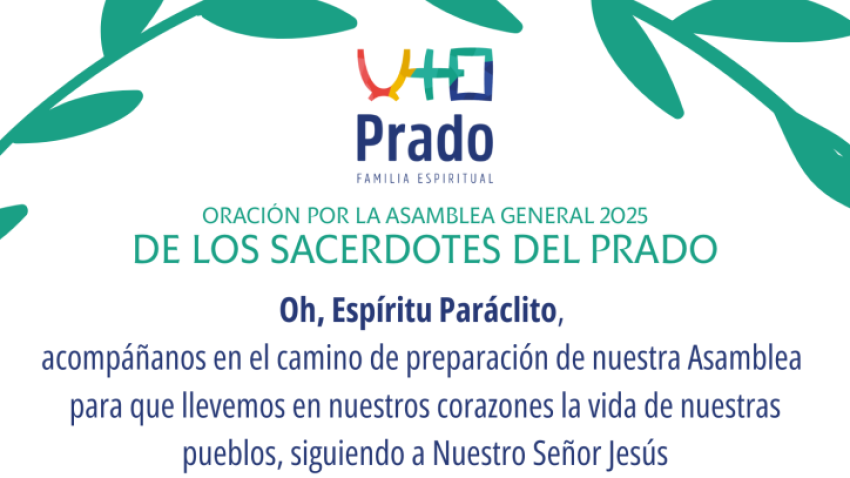 Oración Asamblea de los Sacerdotes del Prado