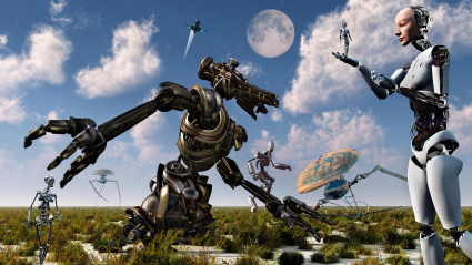 Dos robots