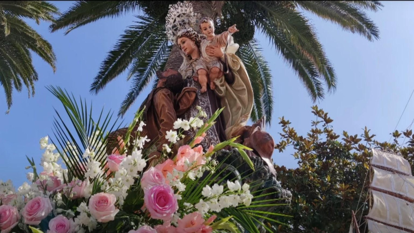 Procesión de la Virgen del Carmen en Foz
