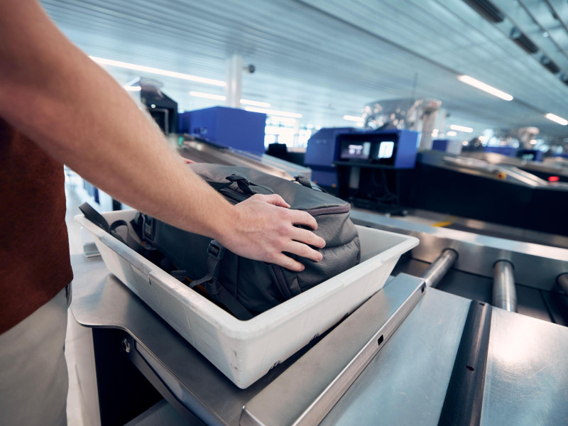 Control de seguridad de un aeropuerto