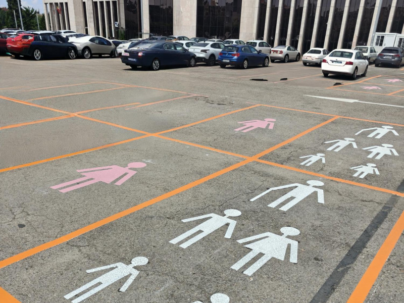 Nuevos pictogramas de aparcamiento en León