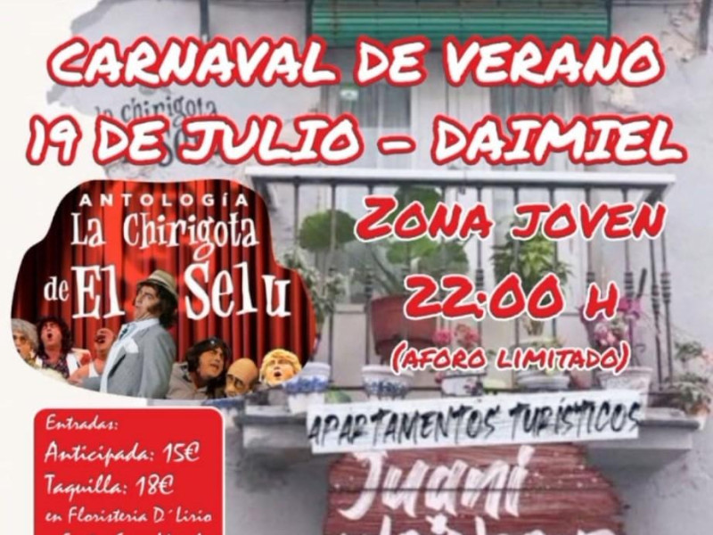 Carnaval de Verano en Daimiel