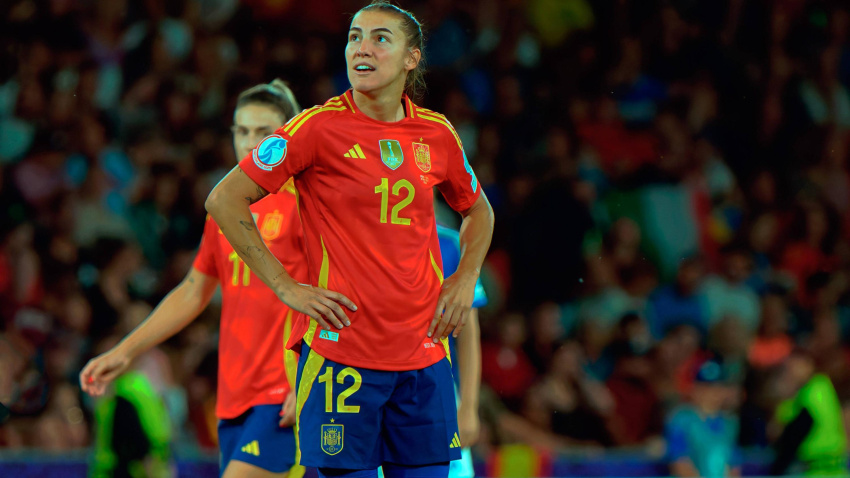 Patri Guijarro, con la selección española
