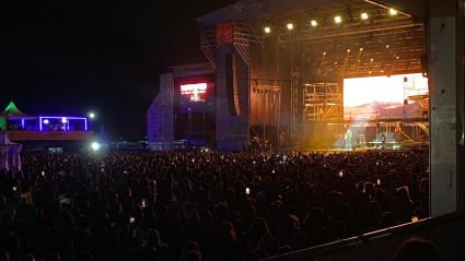 Sebastián Yatra en el festival Música en Vivo en Santander