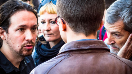 Pablo Iglesias e Íñigo Errejón