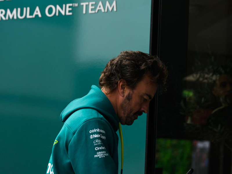 SPA FRANCORCHAMPS, BÉLGICA. 25 DE JULIO DE 2025. FERNANDO ALONSO, DEL EQUIPO DE F1 ASTO MARTIN ARAMCO