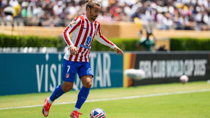 Griezmann en el Mundial de Clubes con la nueva equipación del Atletico de Madrid para la temporada 25-26 y en sus pies la últimas Kipsta CLR AG (Antoine Griezmann)