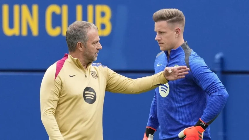 Flick ha dejado claro a Ter Stegen que no cuenta con él