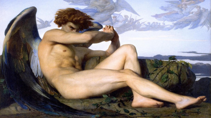 Fallen Angel. 1847. Fallen Angel (Alexandre Cabanel)