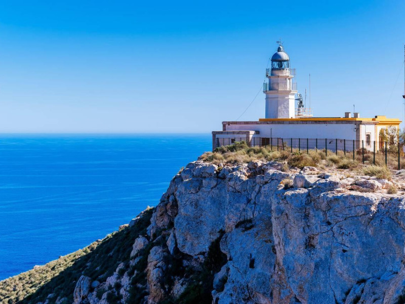 Faro de la Mesa Roldán (Almería)