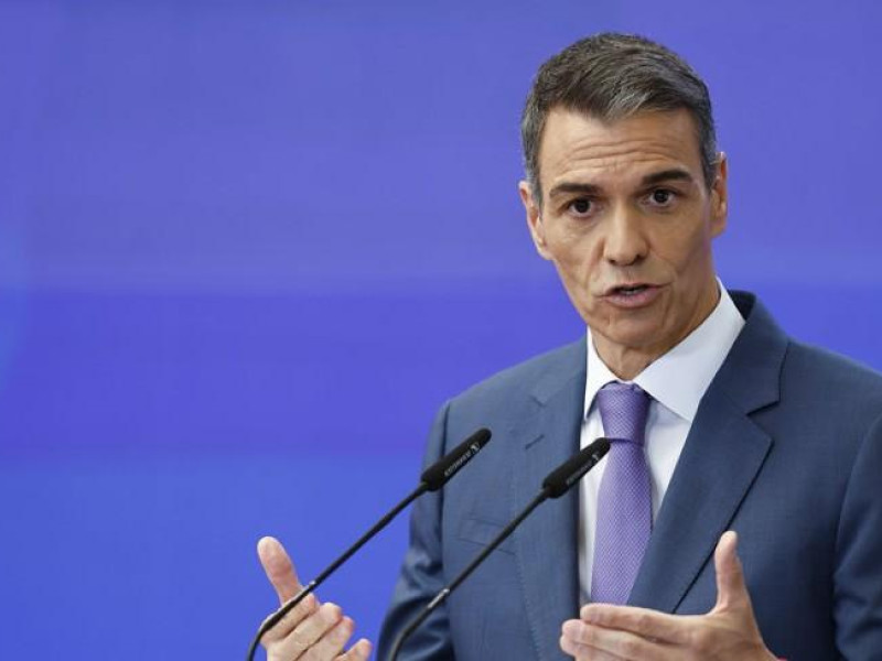 El presidente del Gobierno, Pedro Sánchez