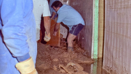 Los vecinos de Yebra unieron fuerzas para la recuperación de sus viviendas y de todo el municipio