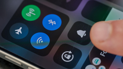 Ajustes de un móvil iPhone