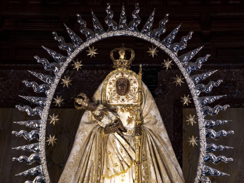 La virgen negra de la basílica de la Candelaria