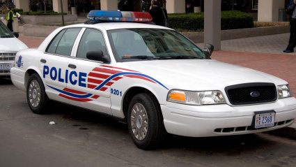 Coche de la Policía en Washington