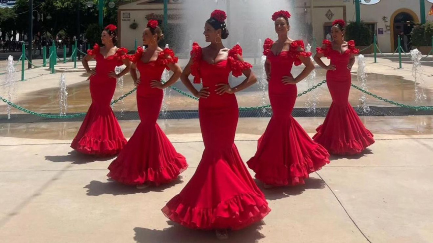 Vístete de flamenca