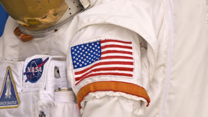 Traje espacial de astronauta de la NASA